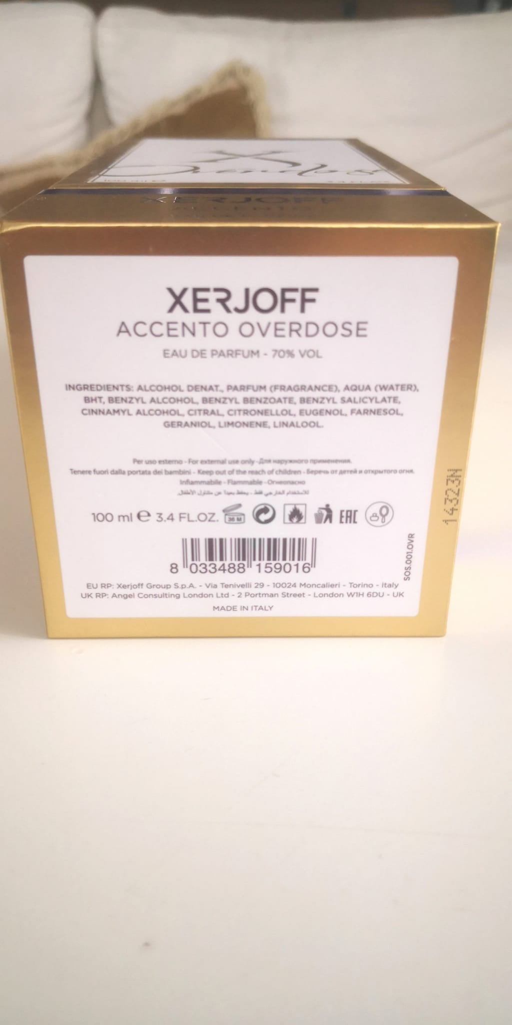 Xerjoff Accento Overdose 100ml